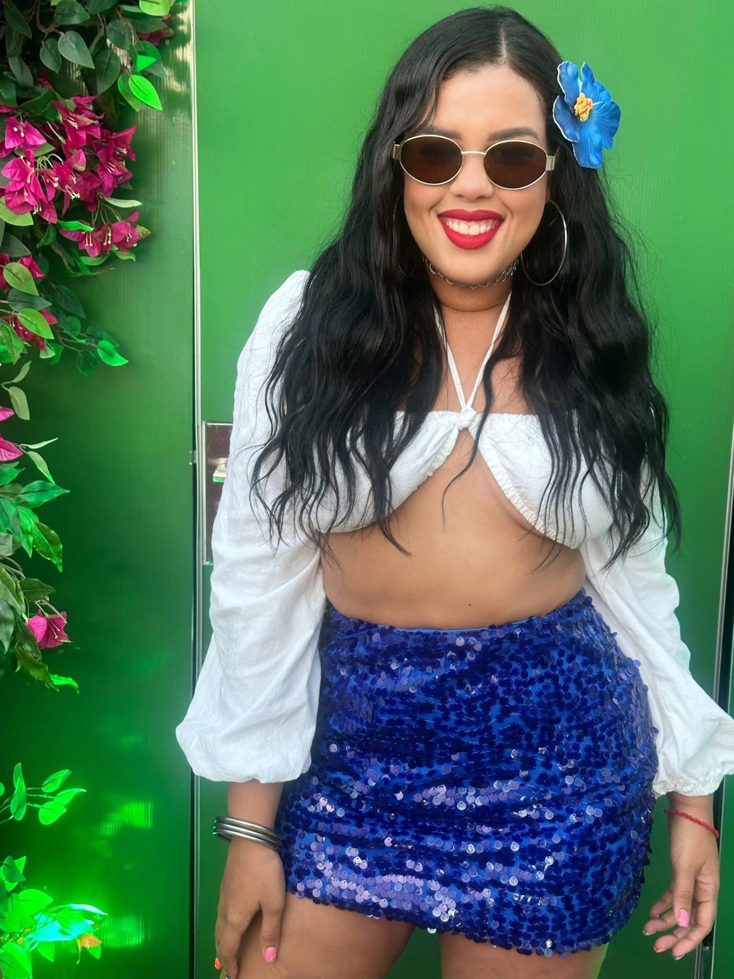 Sequins colors Skirt
