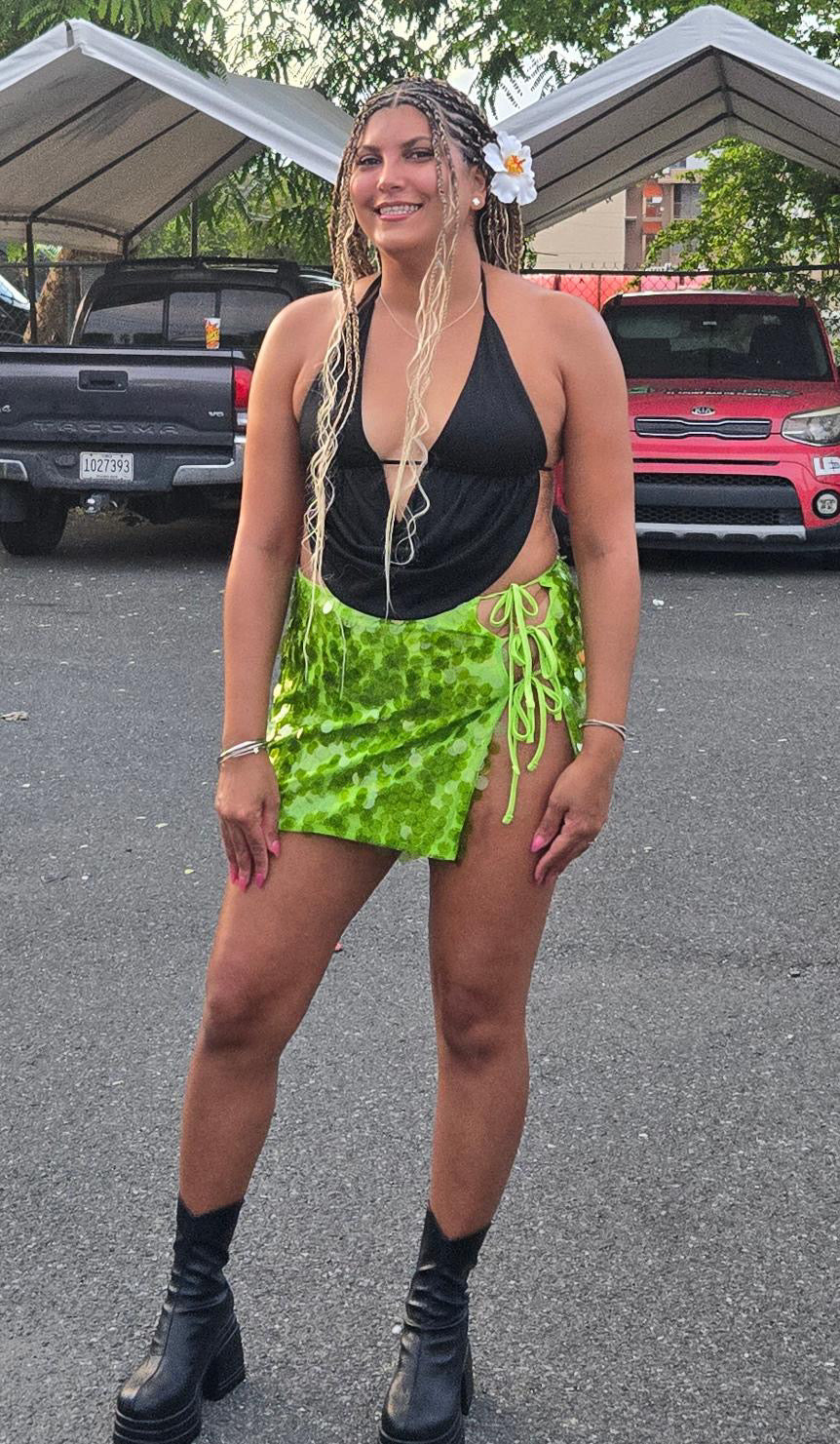 Amarradita Sequins Skirt