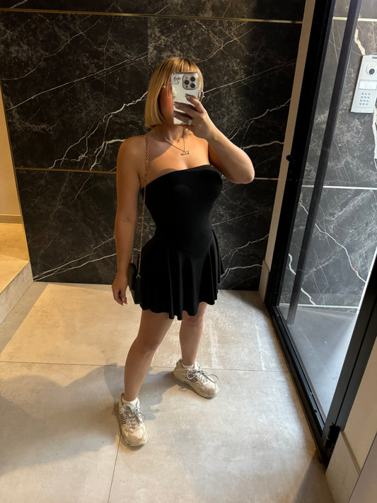 V sport dress strapless