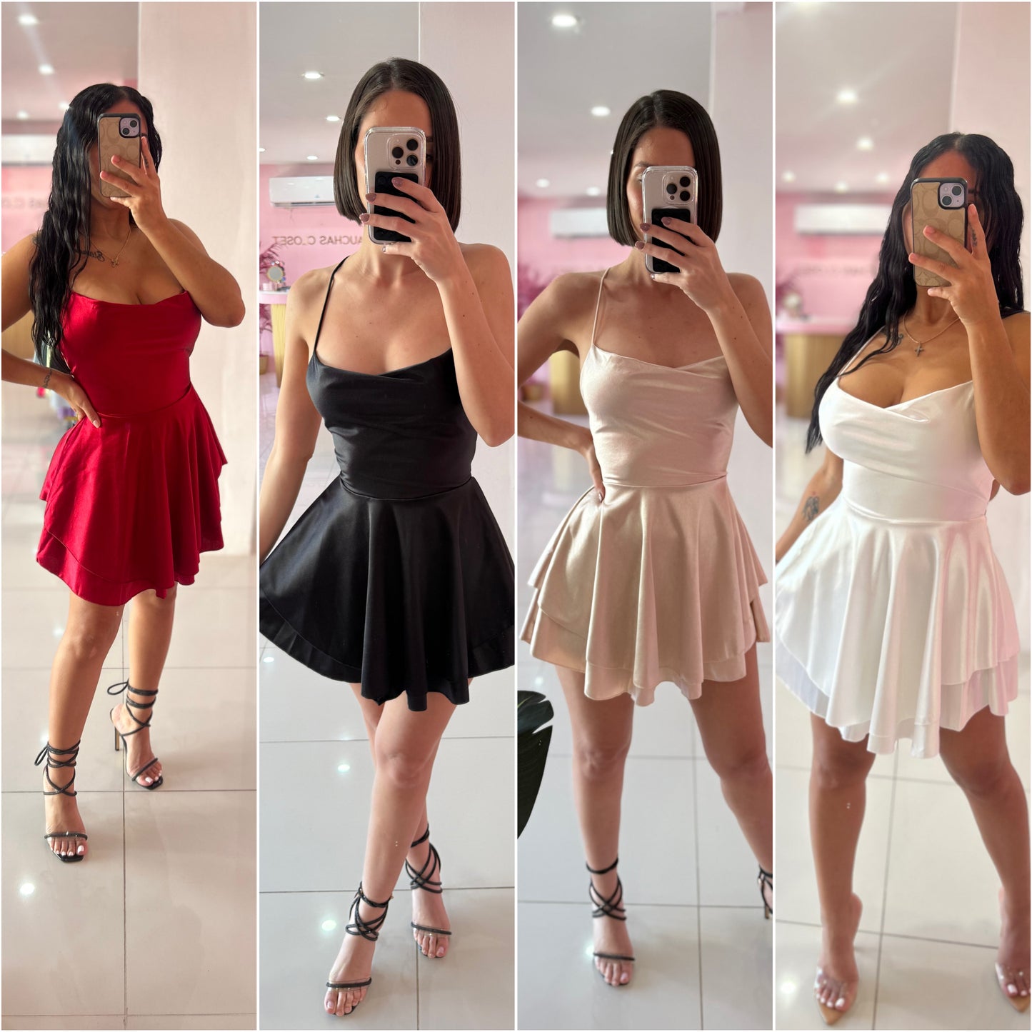 Satin Chic Dress