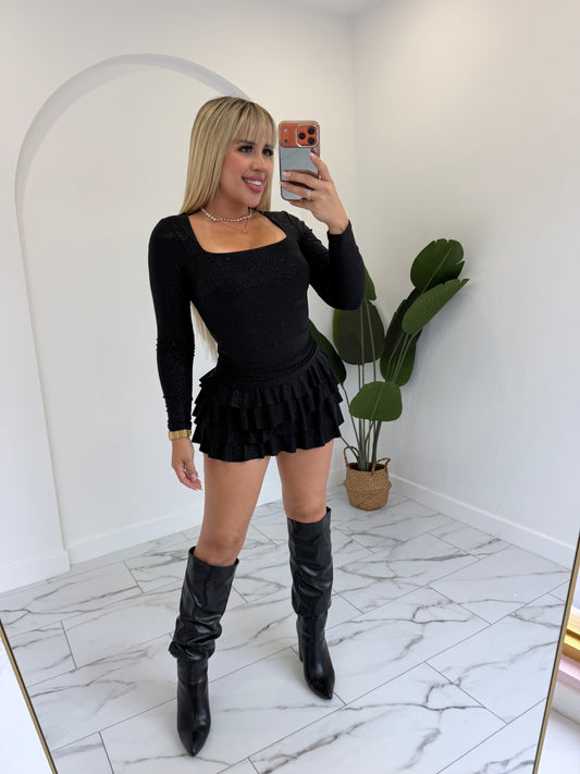 Manga larga Night dress