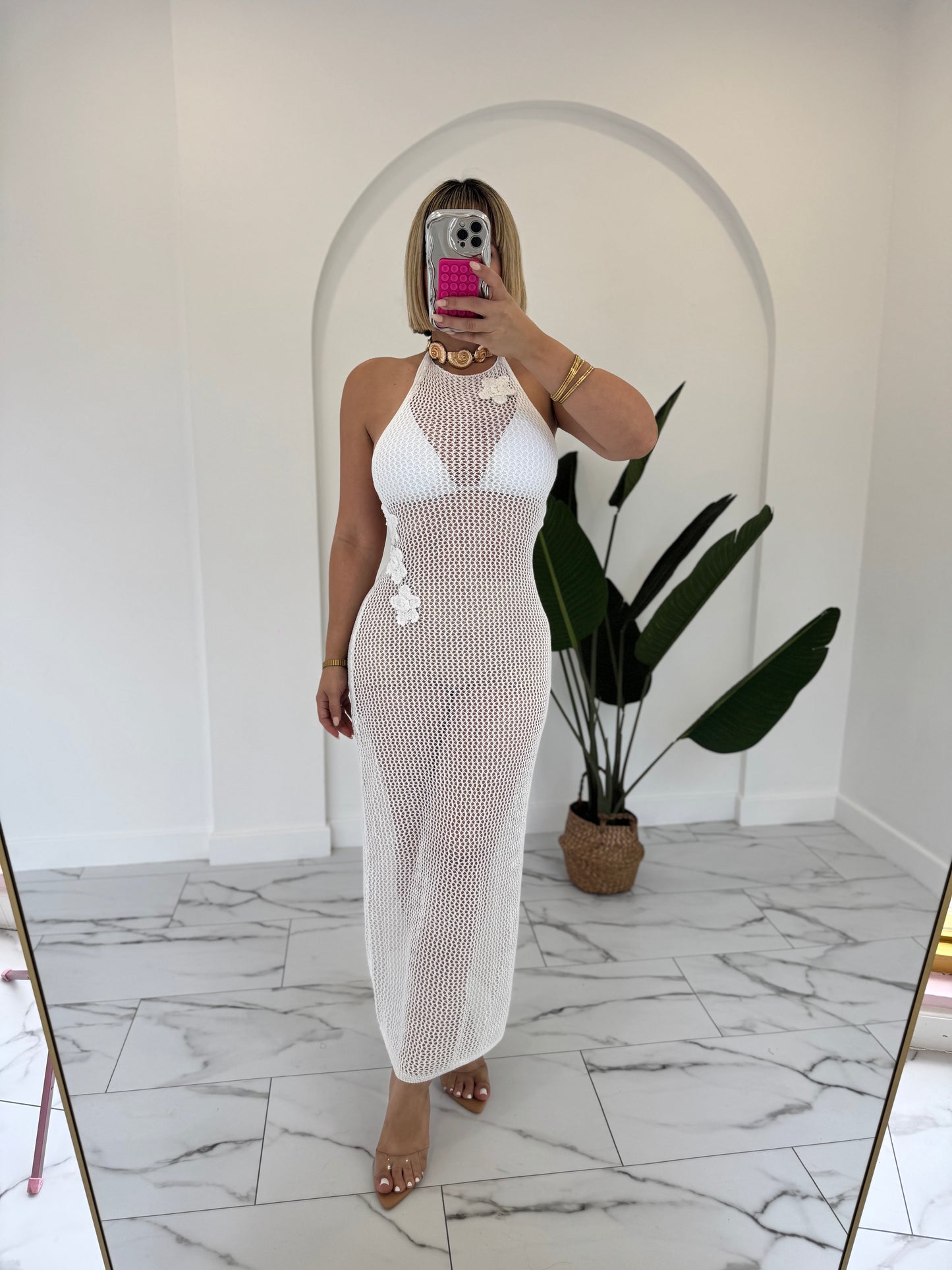 Maxi dress crochet