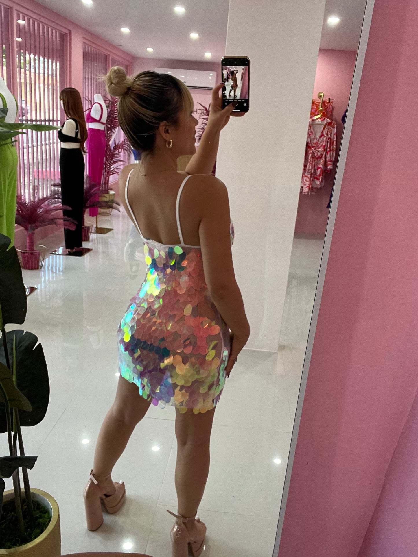 Sirena fiesta Dress (No estira)