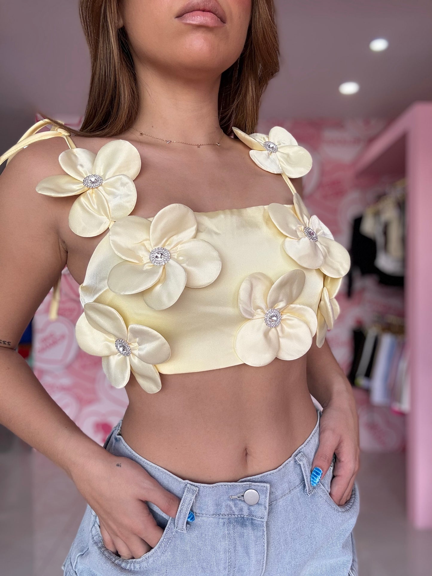 Flower Tank top