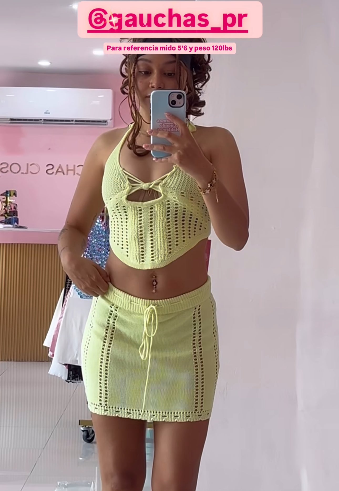 Crochet Yellow set