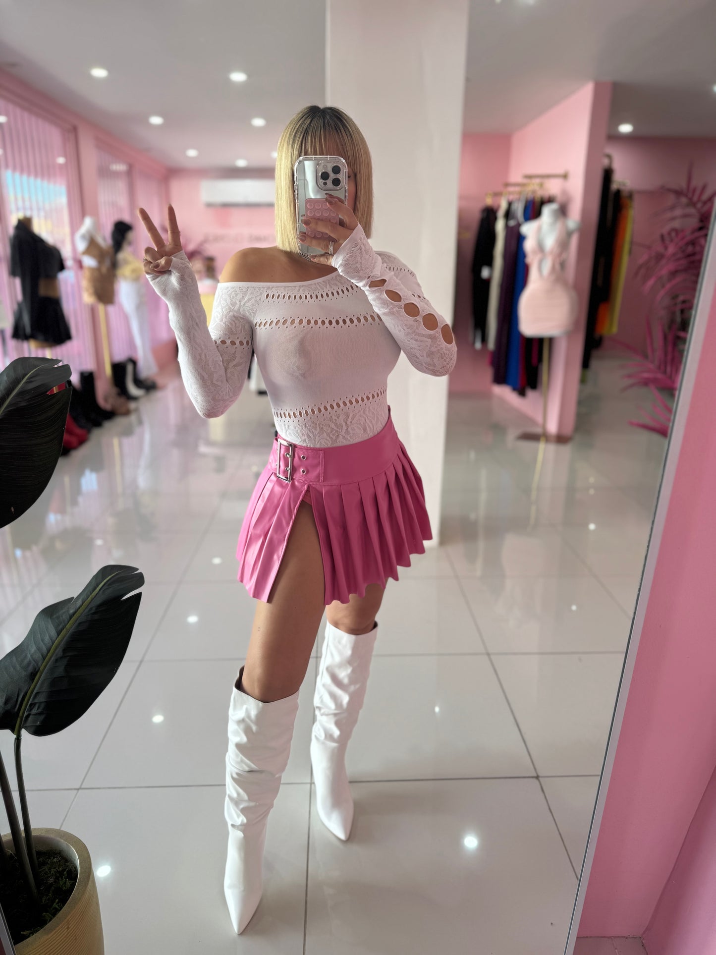 Skirt Leather Rockstar