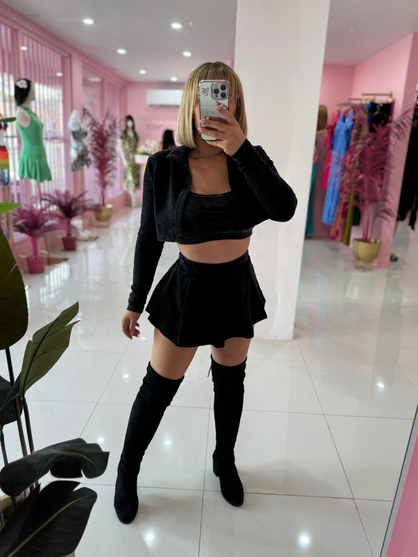 Marmol Skort Jacket Set (3 piezas)