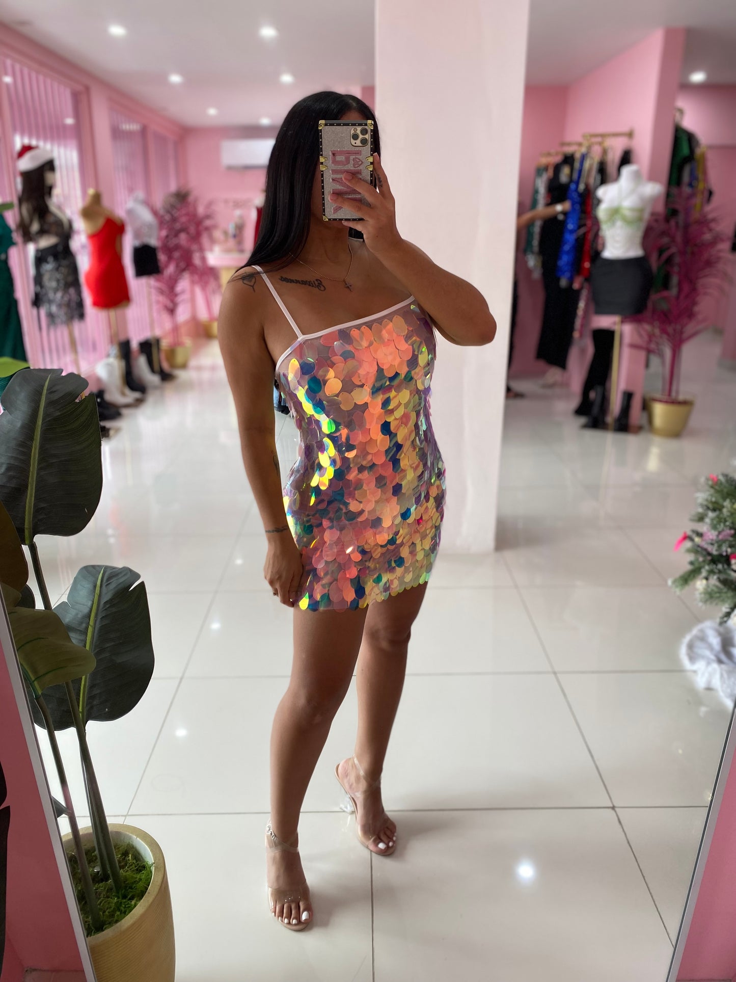 Sirena fiesta Dress (No estira)