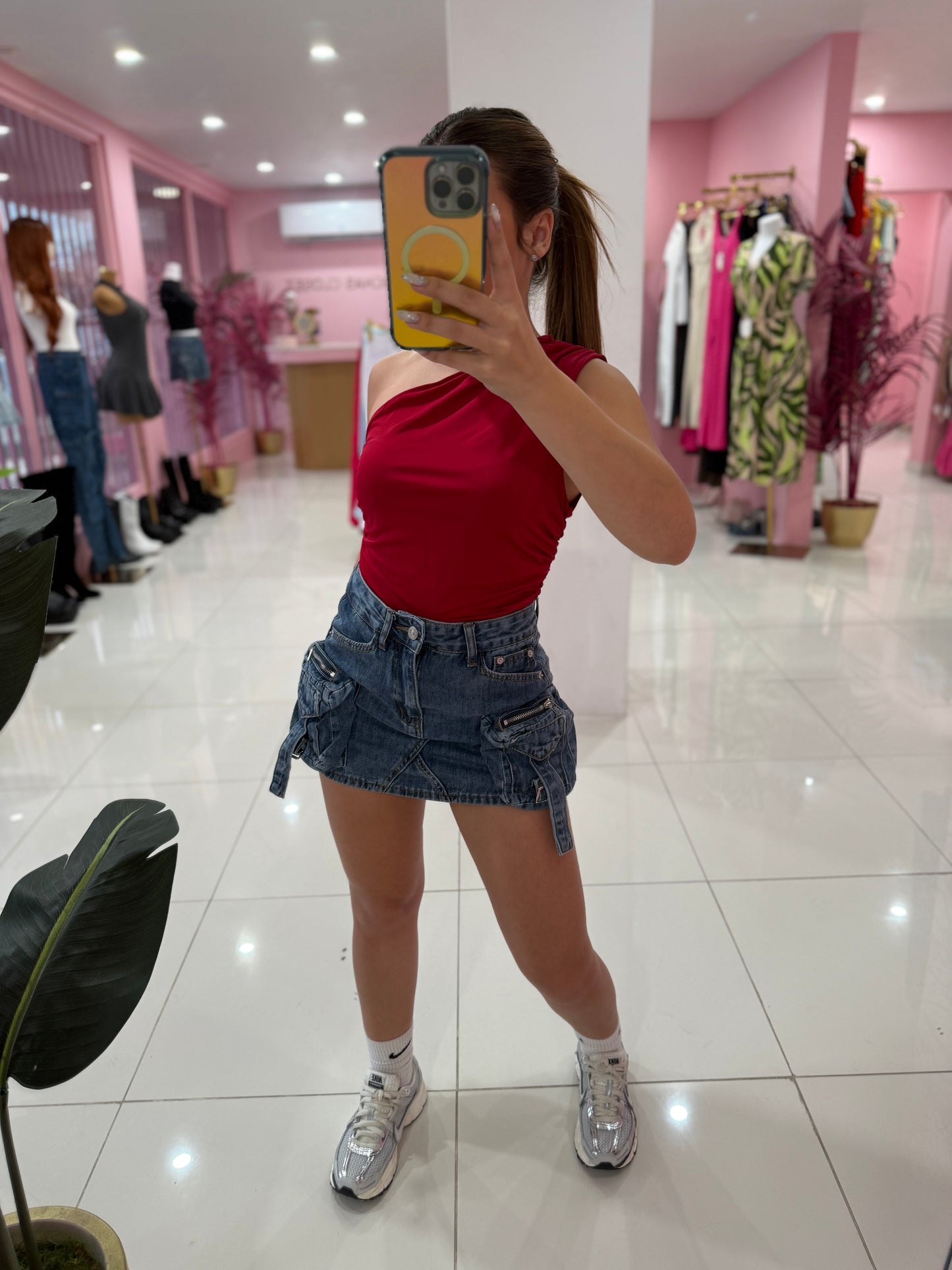 One Shoulder Top