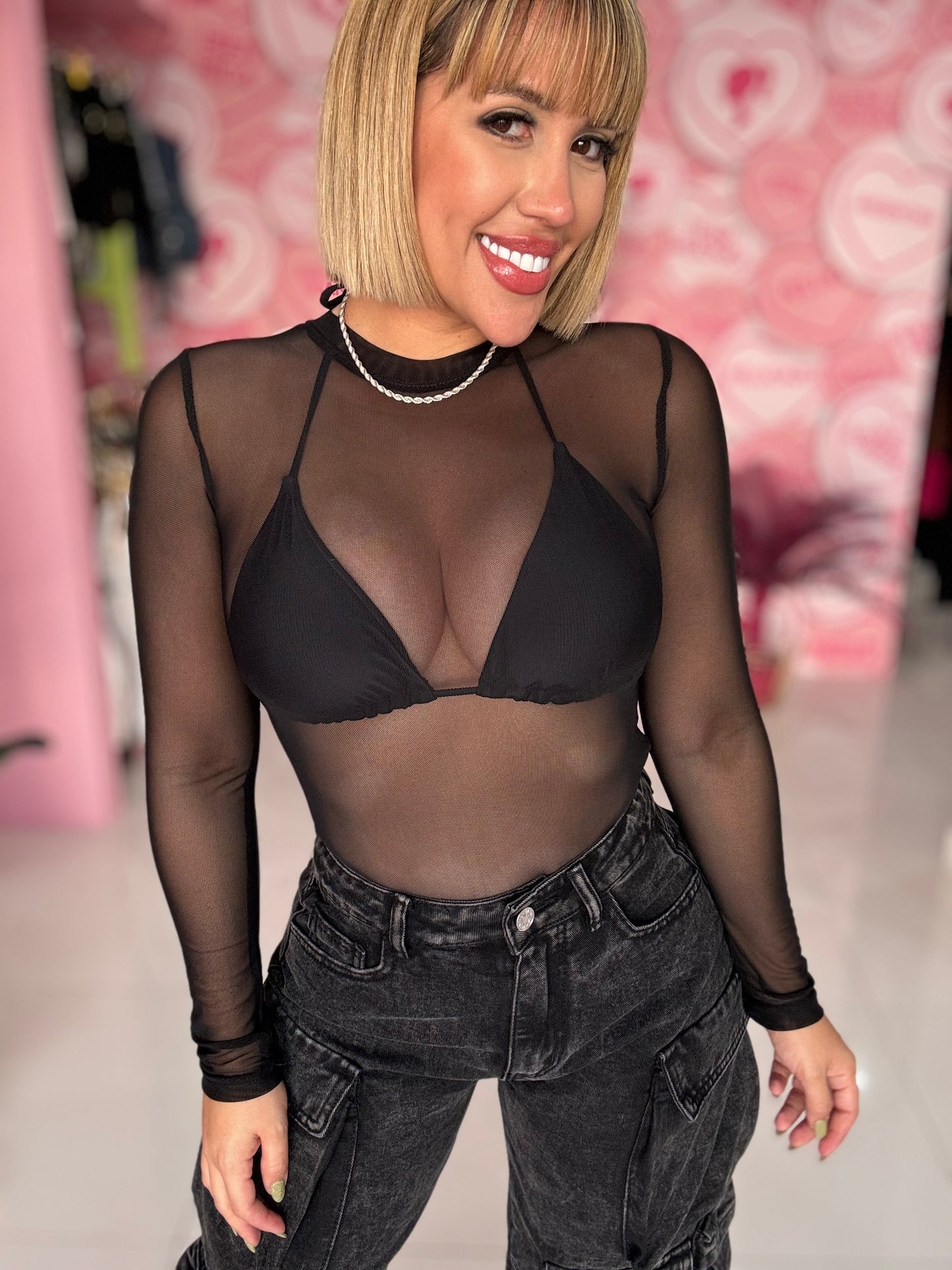 Full Mesh Bodysuit