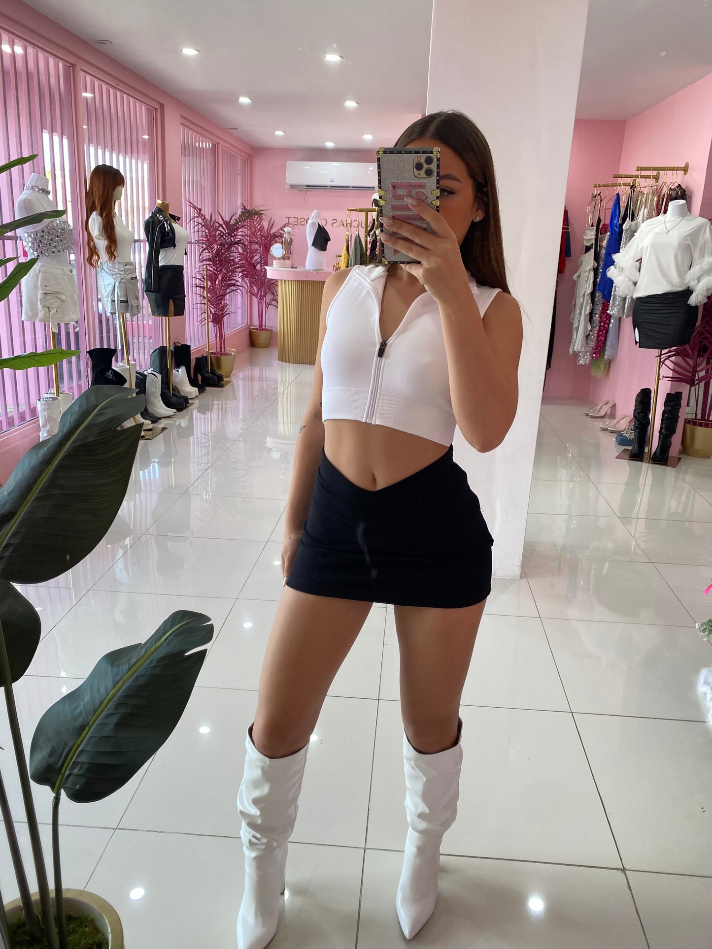 Zipper Sport top