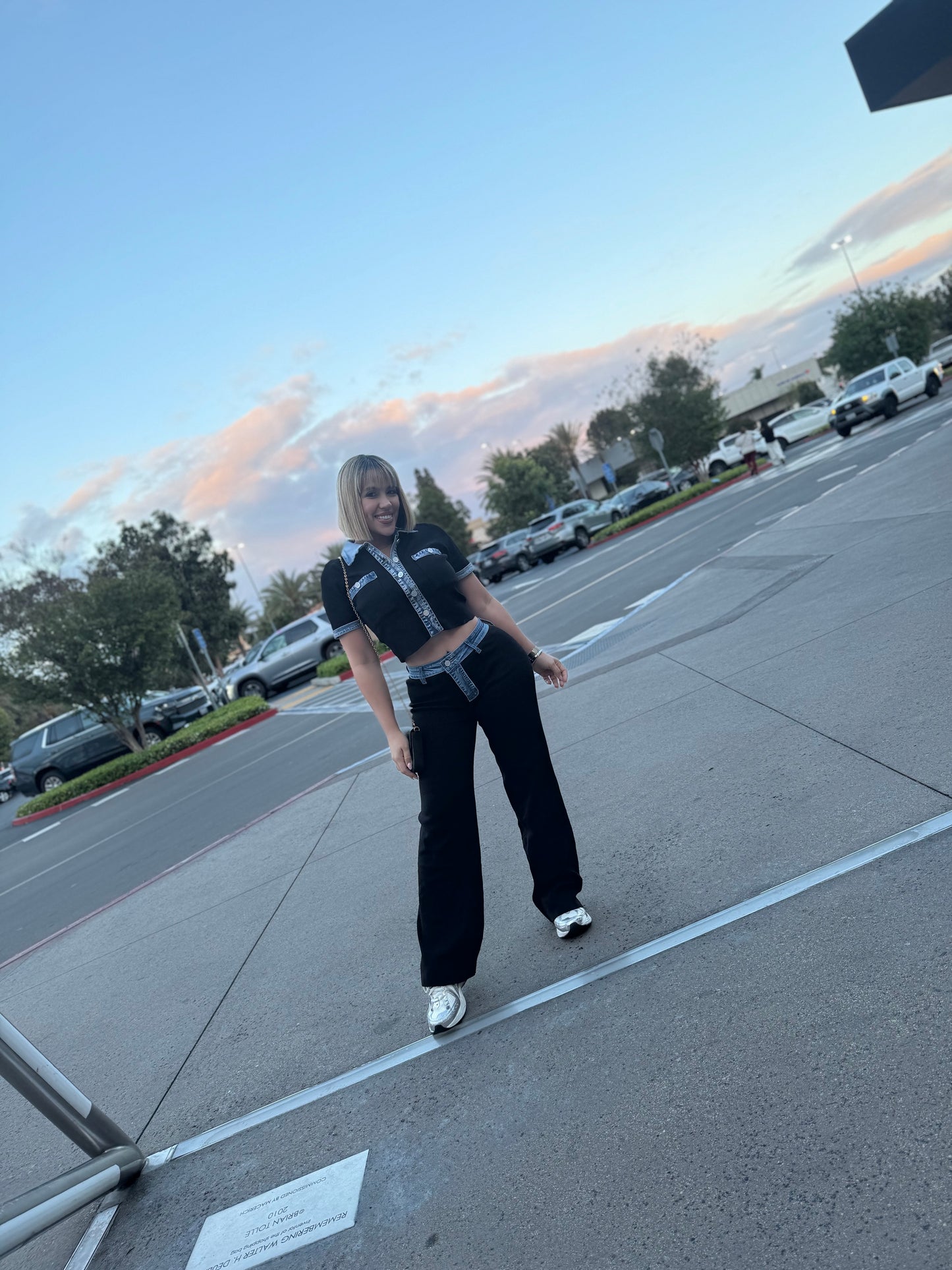 Travel denim set