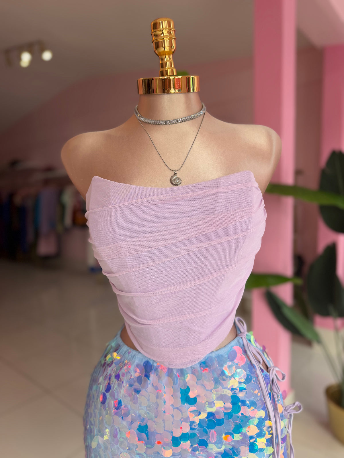 Mesh corset LA