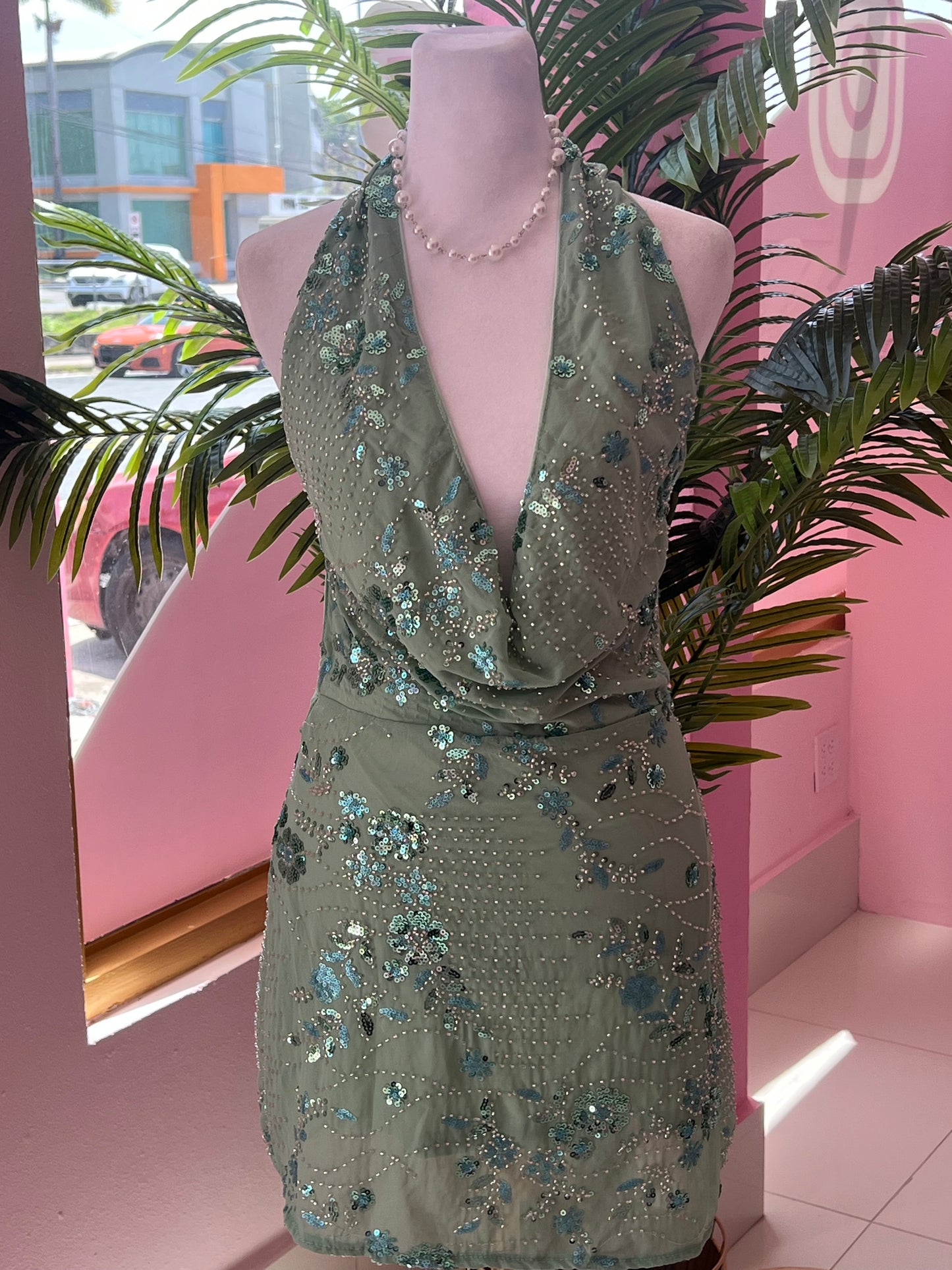 Fancy Halter dress