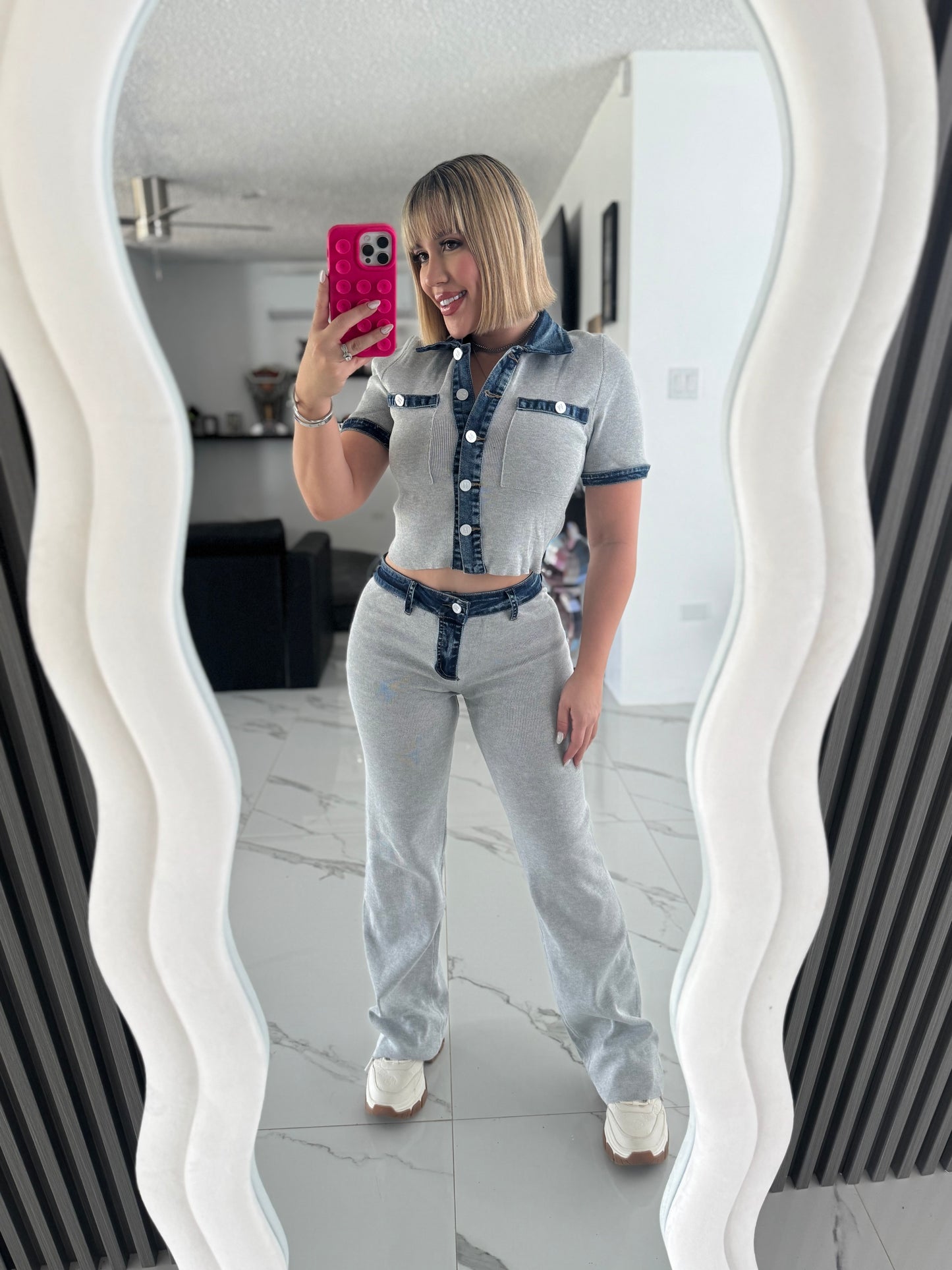 Travel denim set