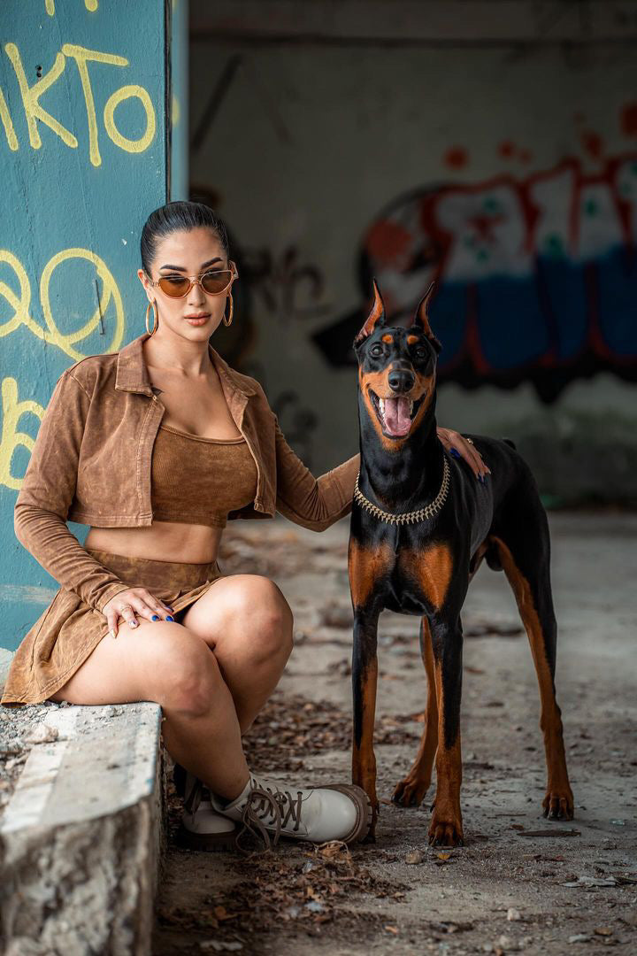 Marmol Skort Jacket Set (3 piezas)