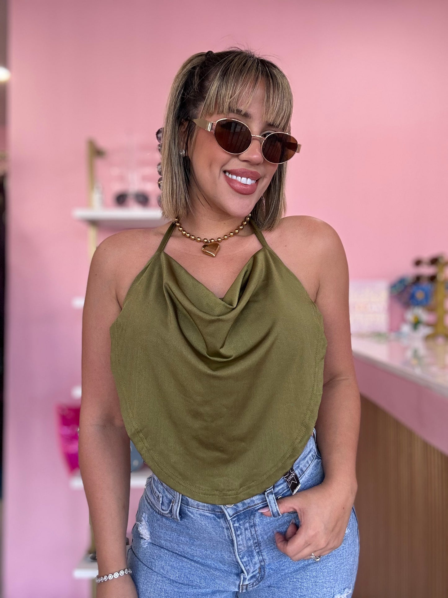 Olive Top