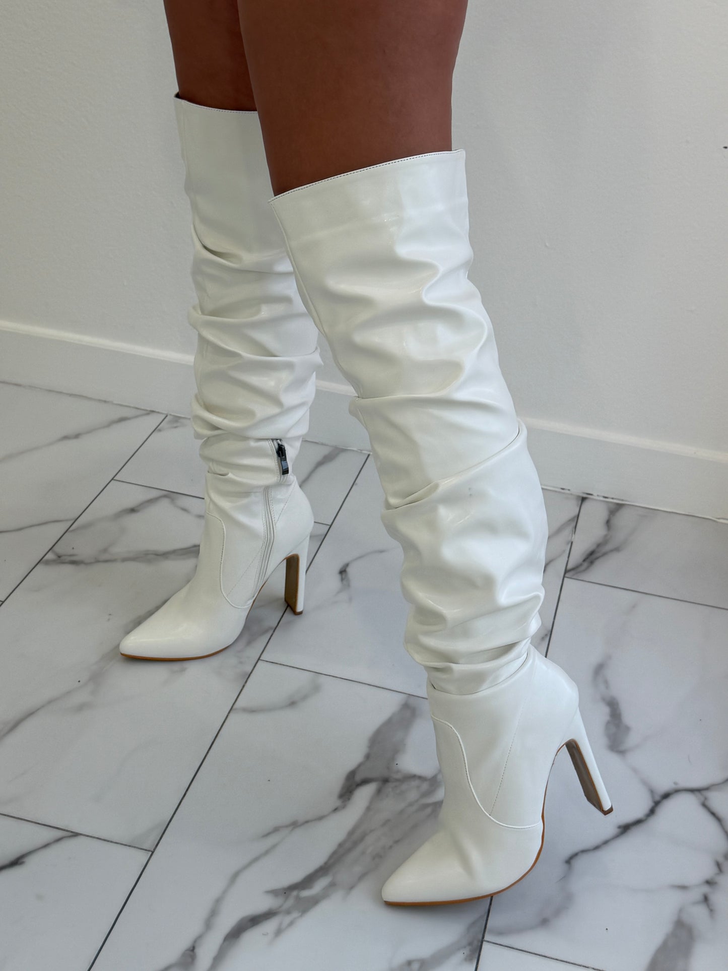Botas Long Fruncidas