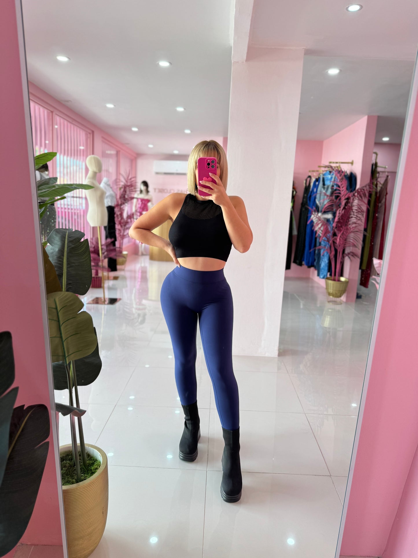 Tummy Control Legging Fruncido XS/S
