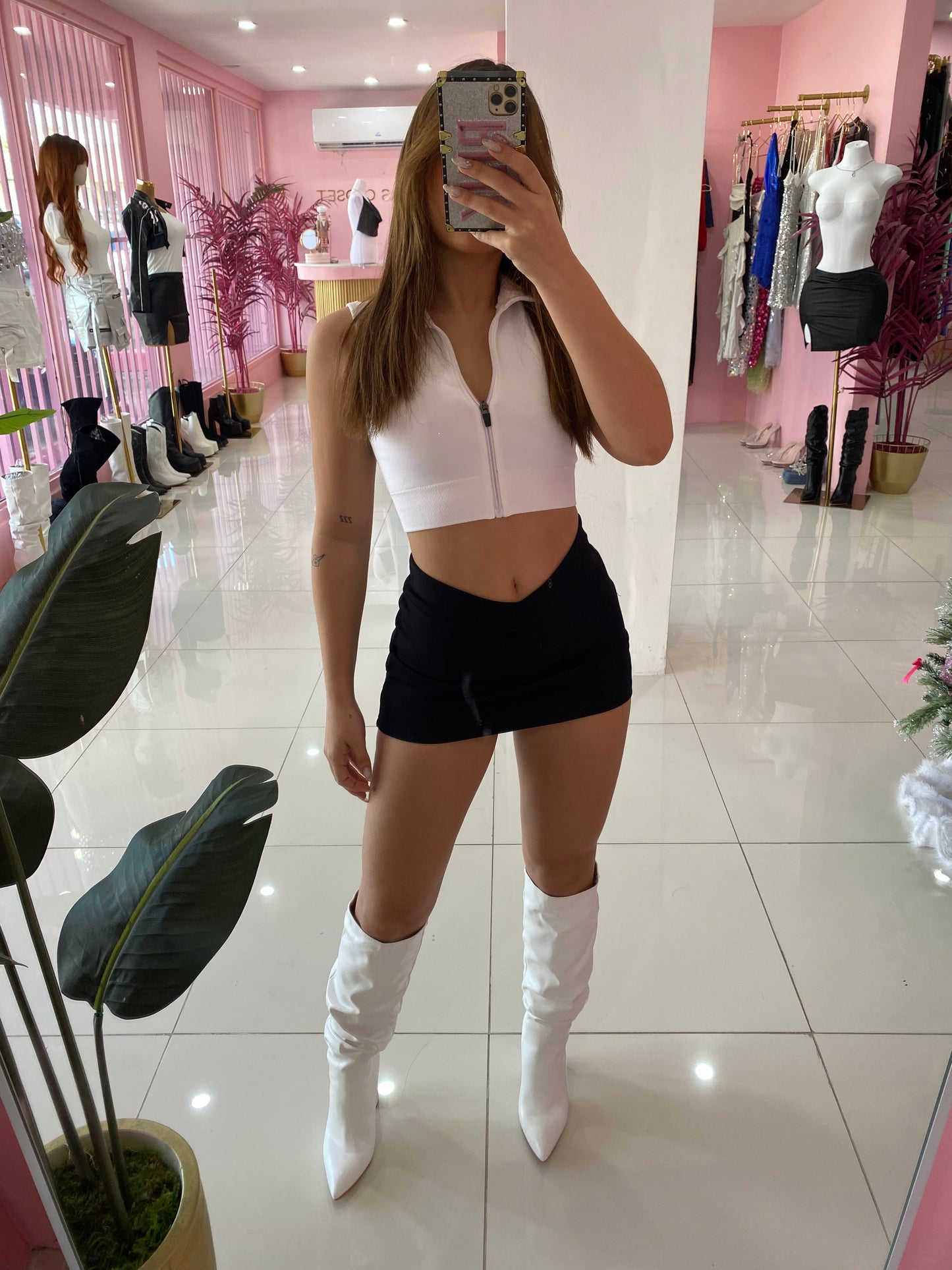 Zipper Sport top