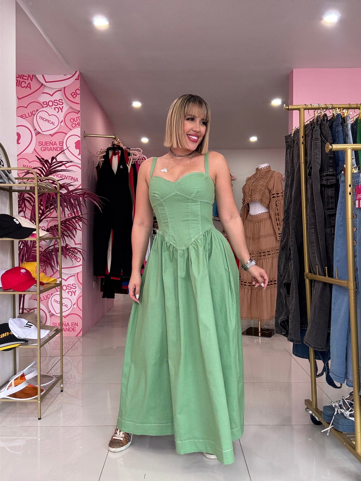 Green Maxi Dress