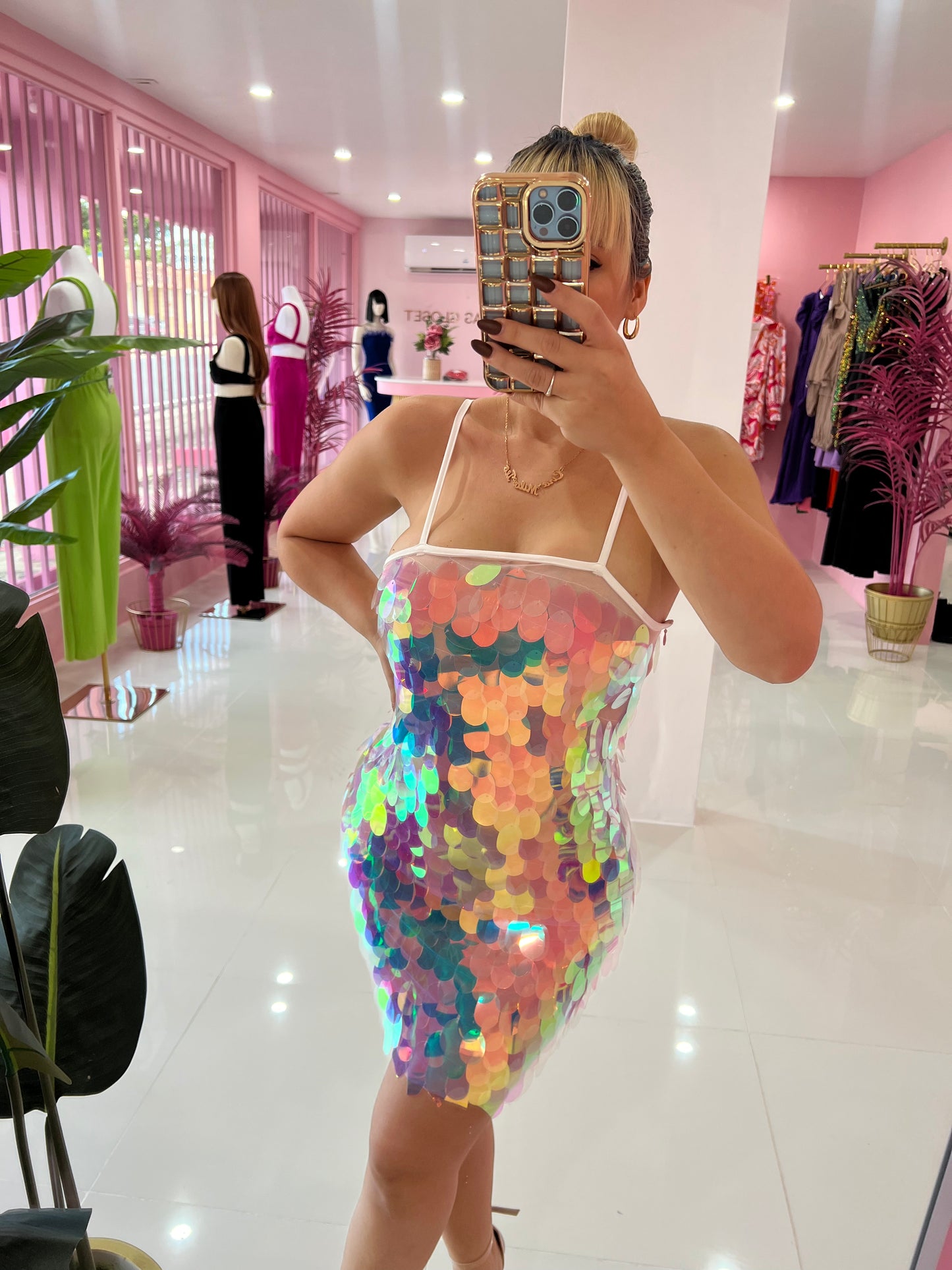 Sirena fiesta Dress (No estira)