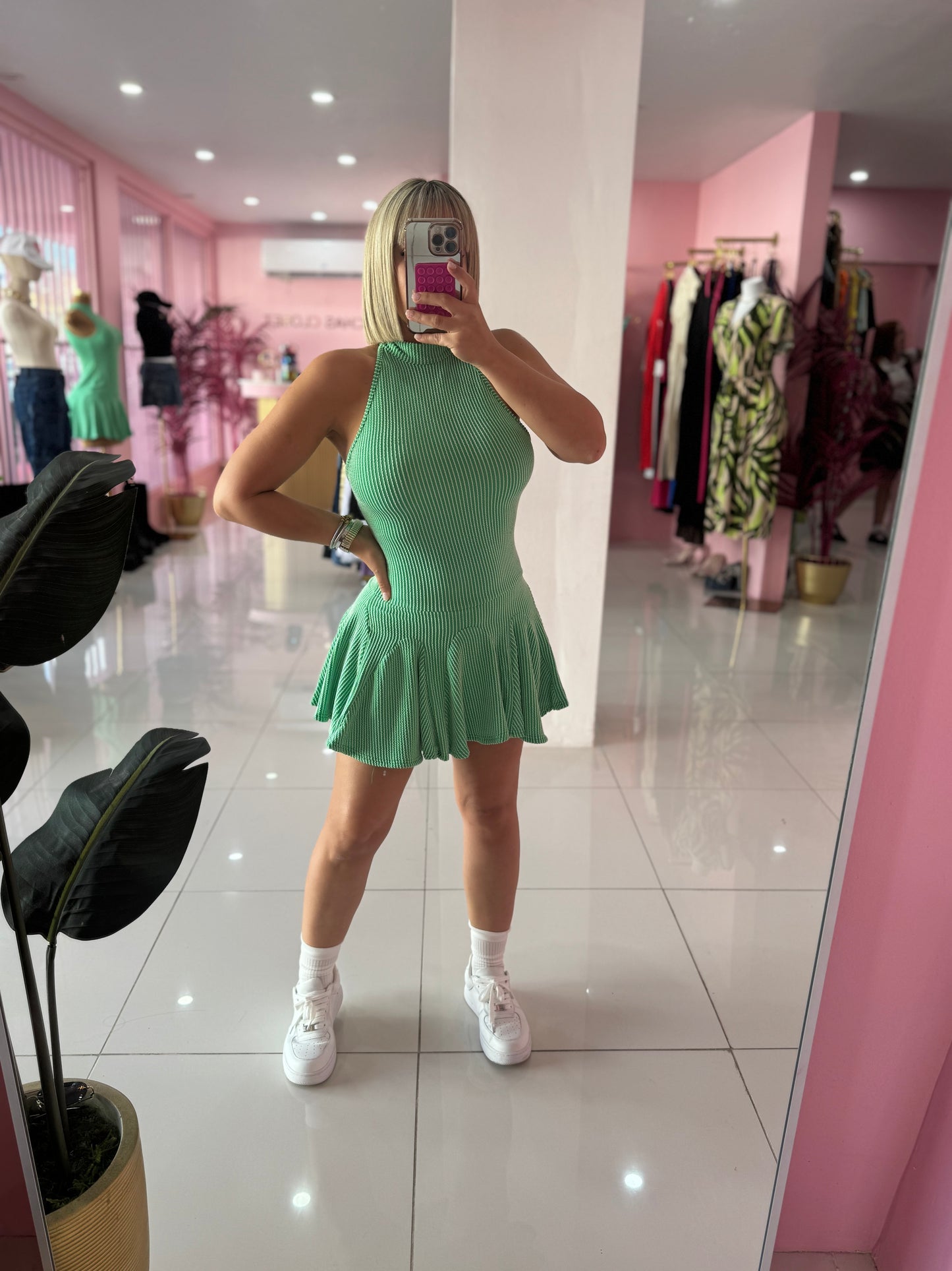 Vestido con Short Spandex