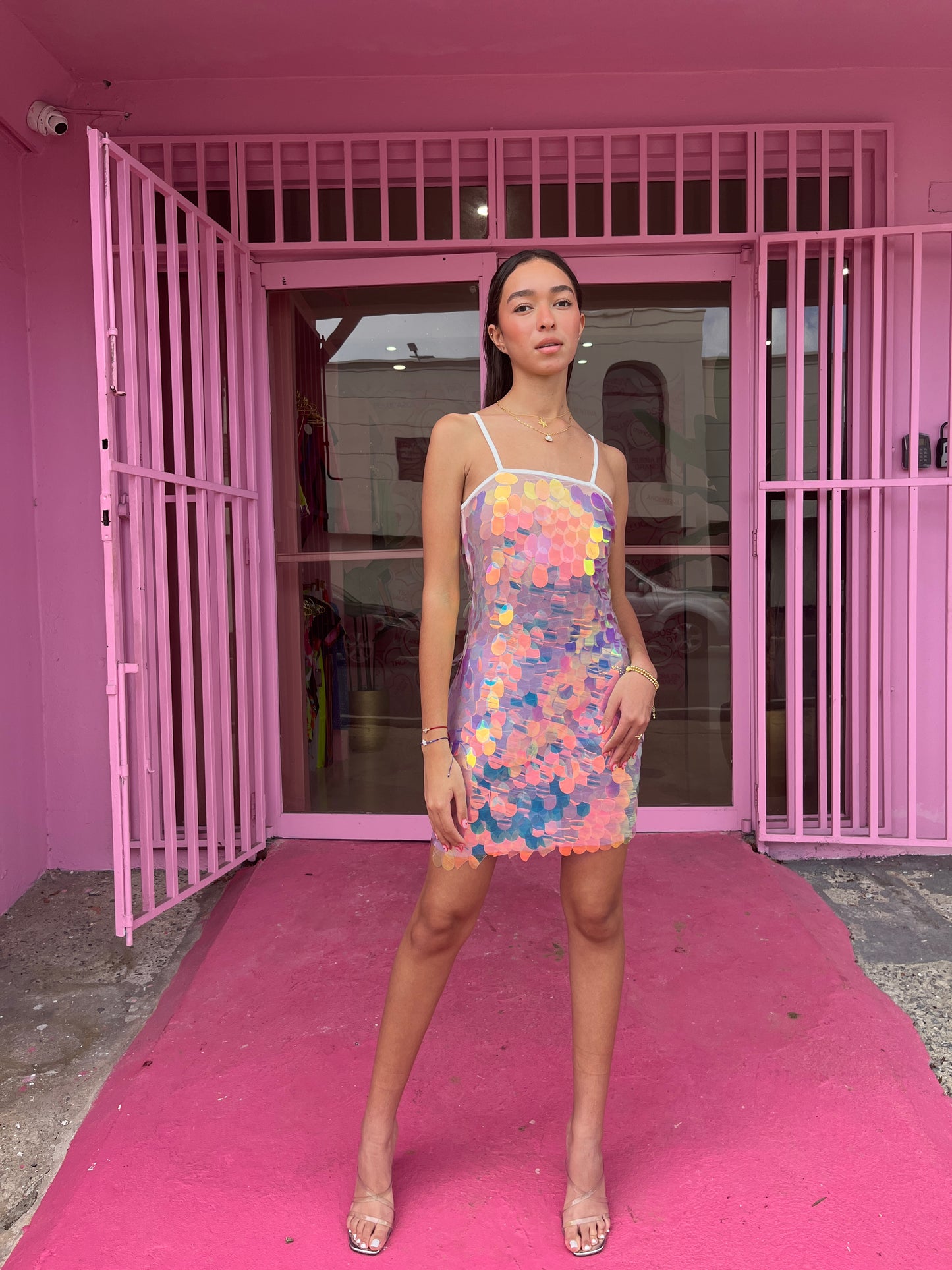 Sirena fiesta Dress (No estira)
