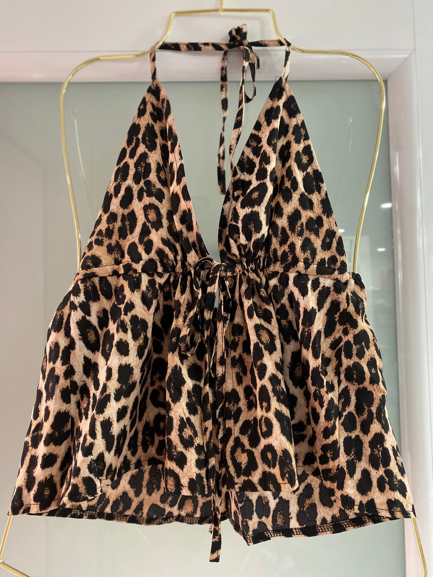 Leopard Cute Top