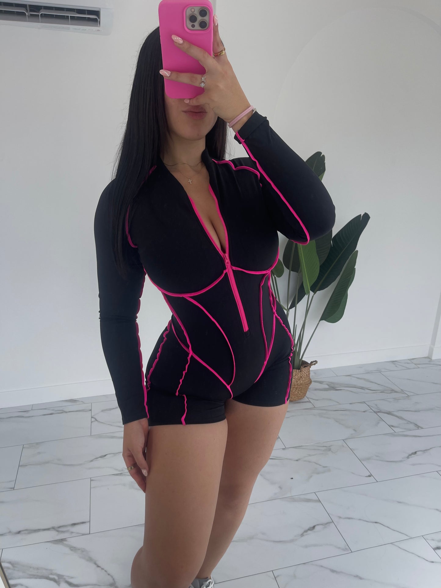 Wonder Romper Manga Larga