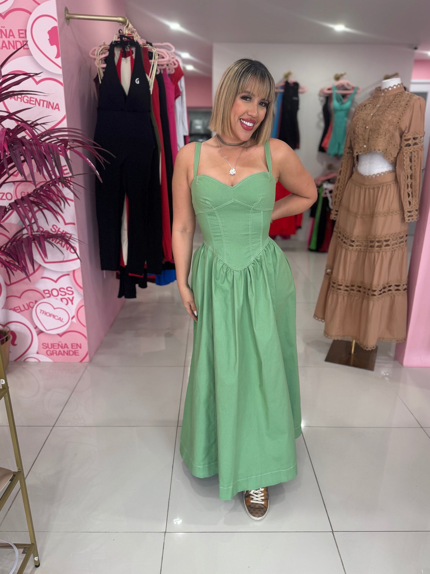 Green Maxi Dress