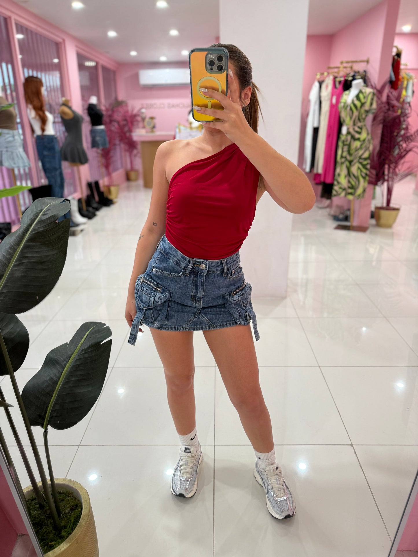 One Shoulder Top