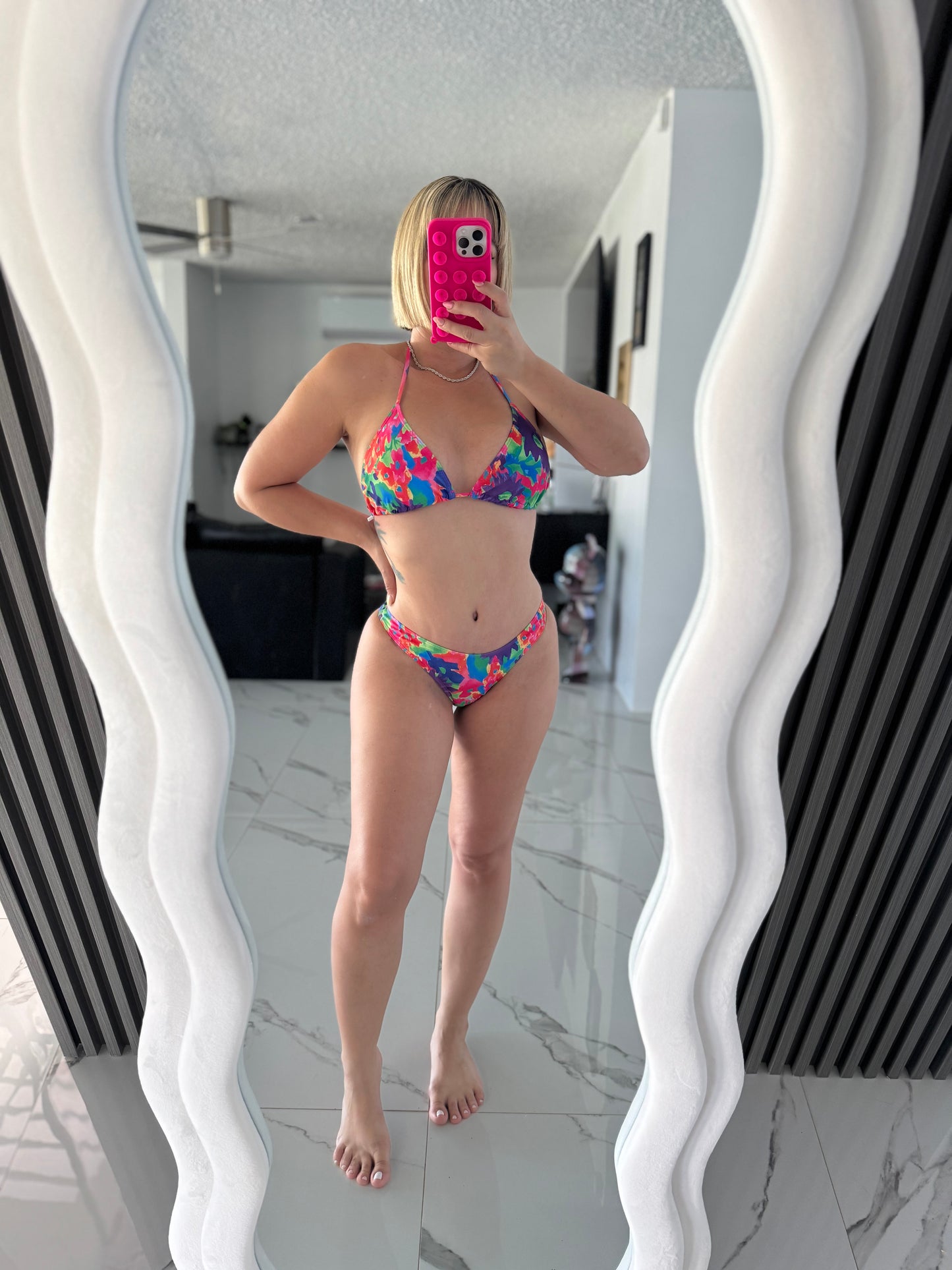 Acuarela Flower Bikini Set