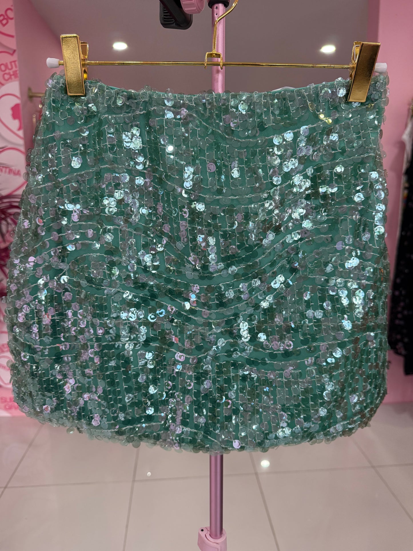 Sequins colors Skirt