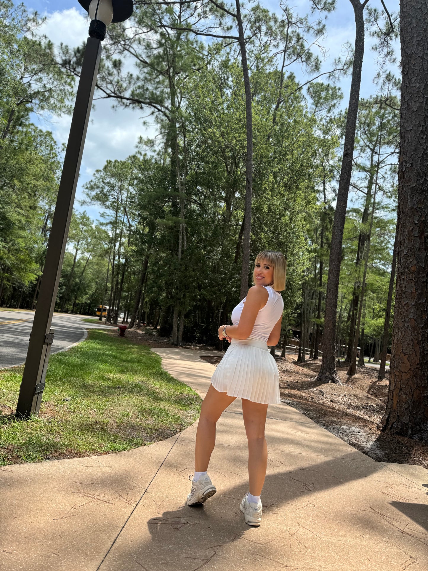 Mesh Skort Tablitas