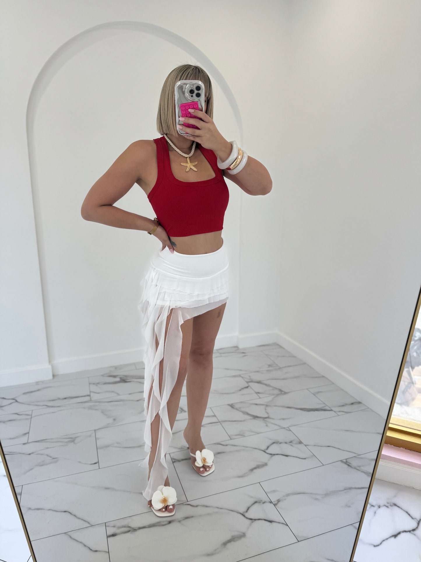Cascade skort