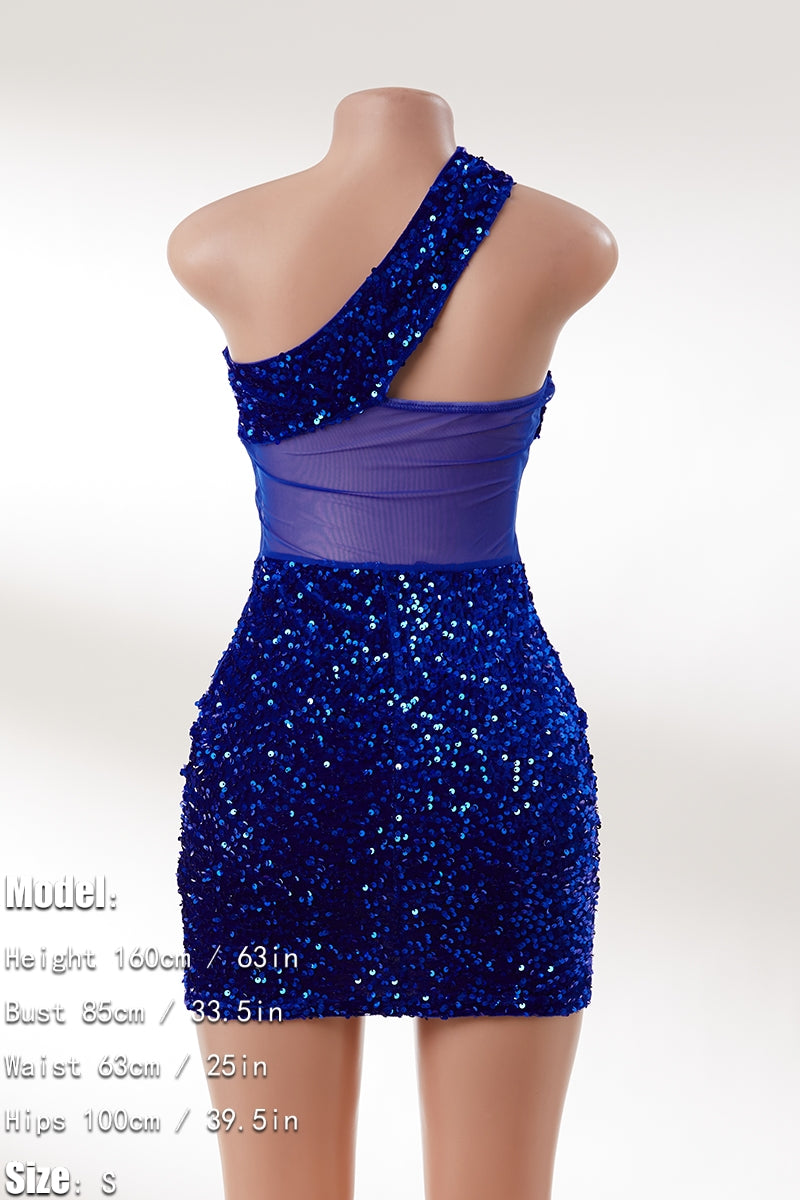 Cross lentejuelas dress