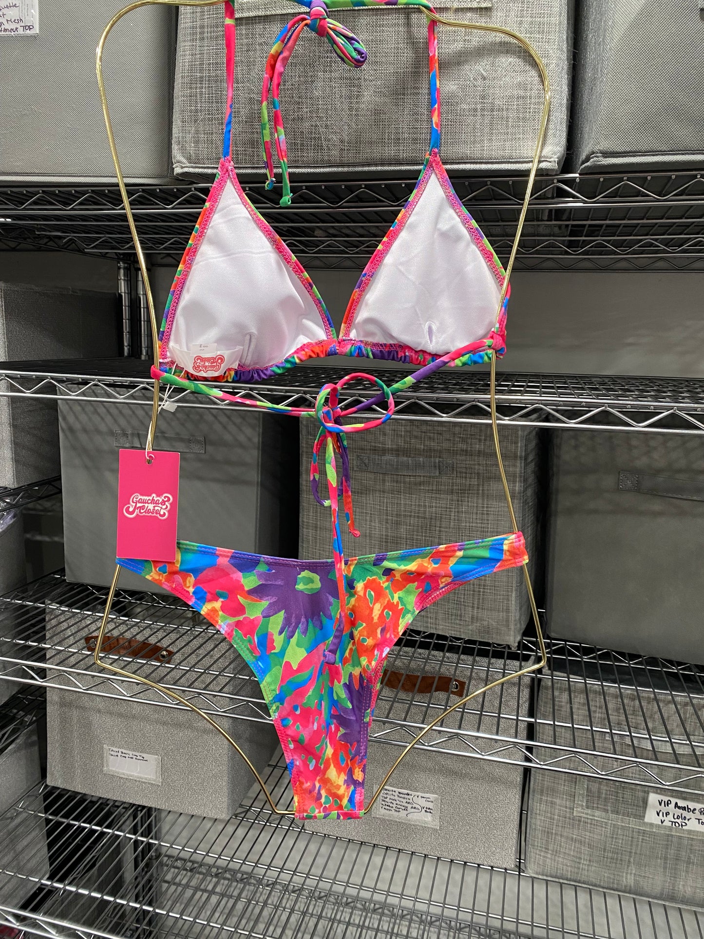 Acuarela Flower Bikini Set
