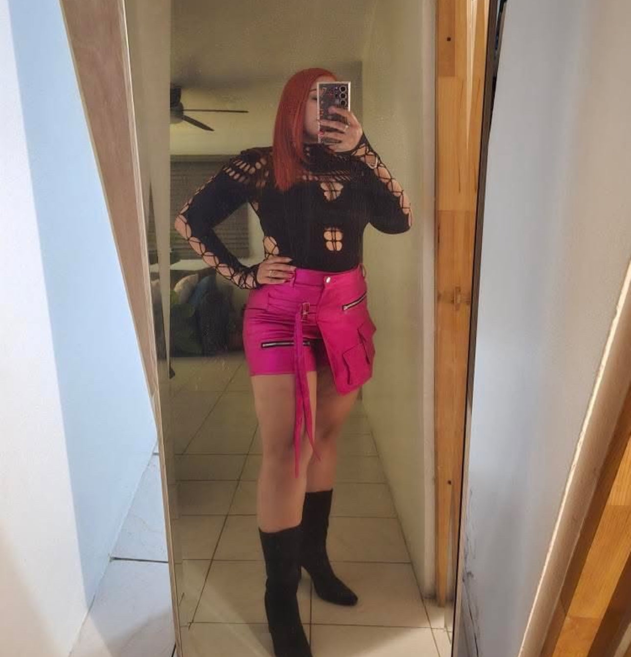 Metallic Skort