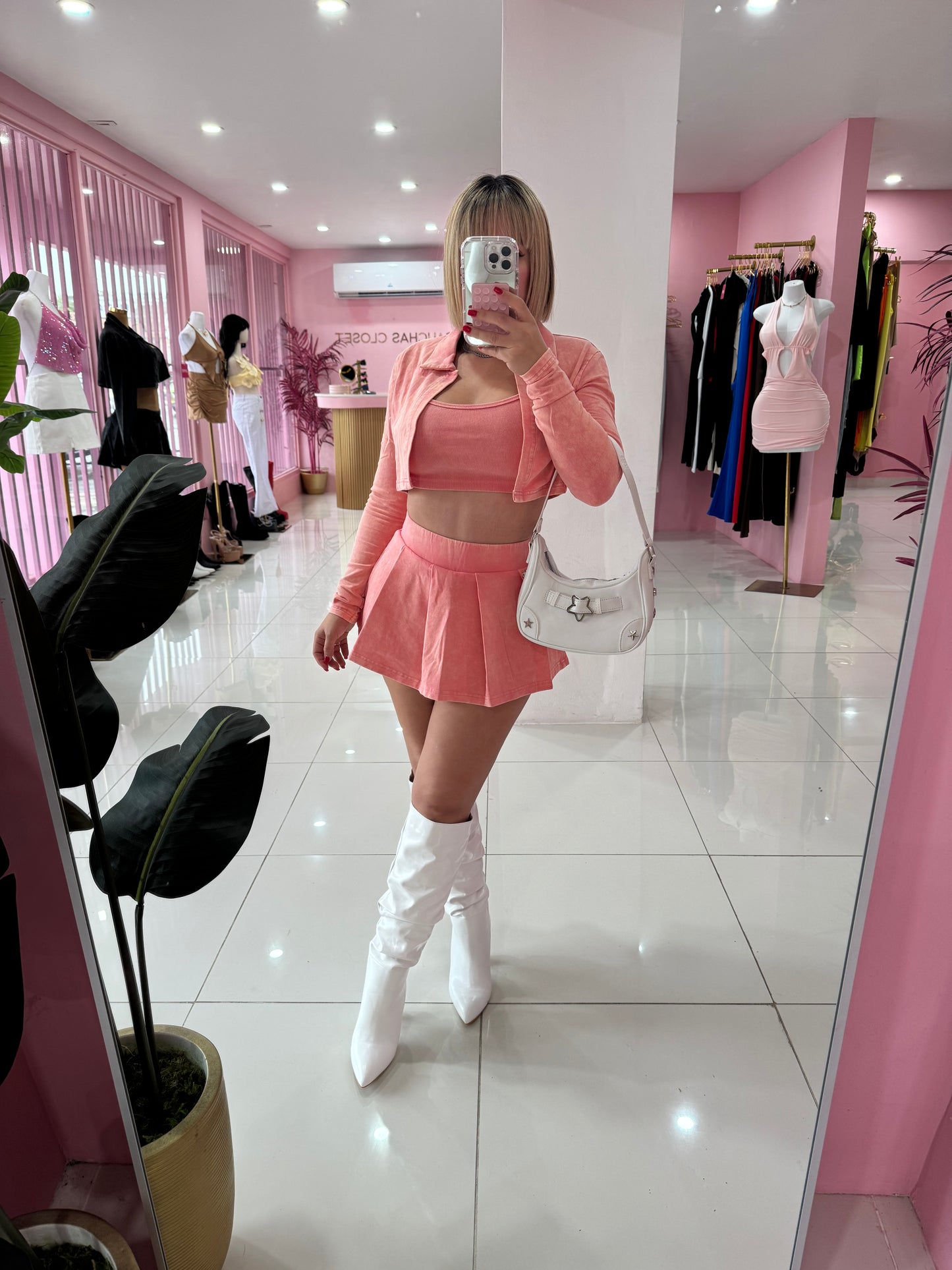 Marmol Skort Jacket Set (3 piezas)