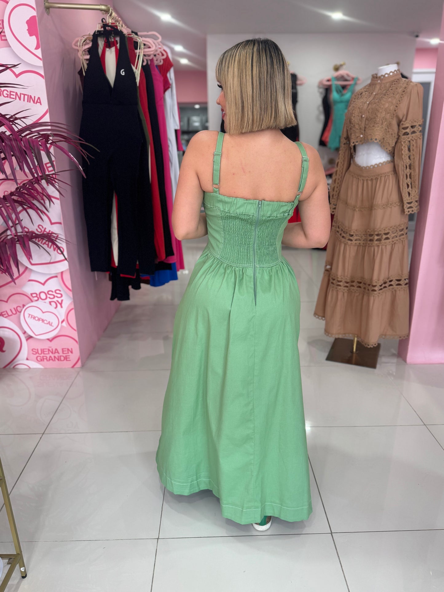 Green Maxi Dress