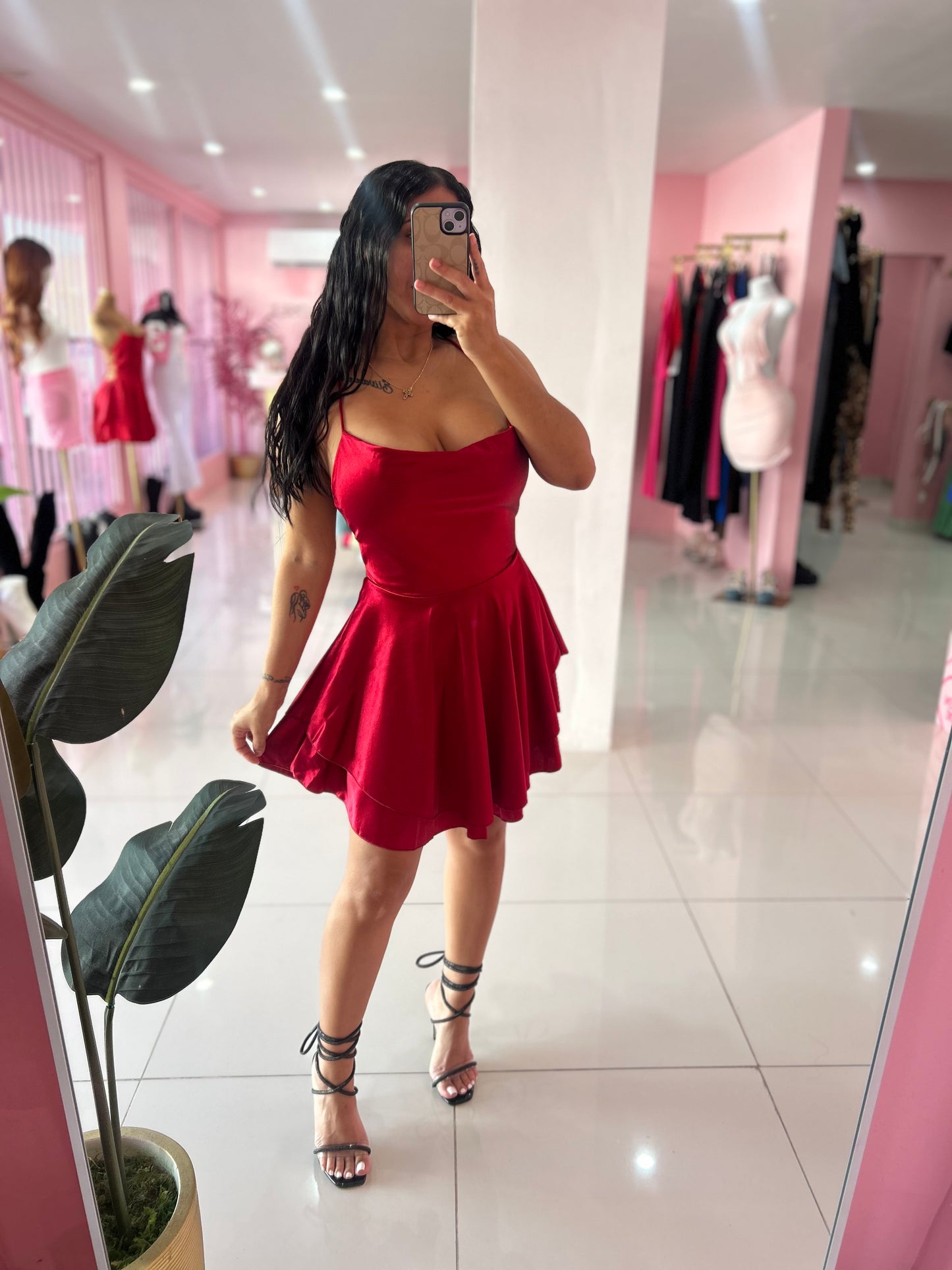 Satin Chic Dress