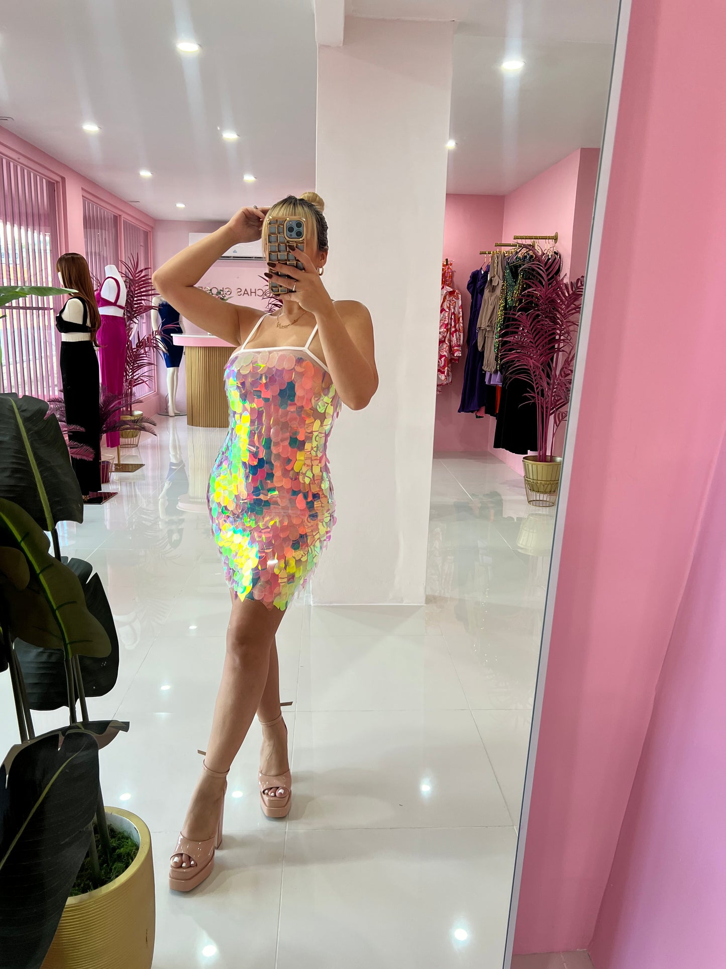 Sirena fiesta Dress (No estira)