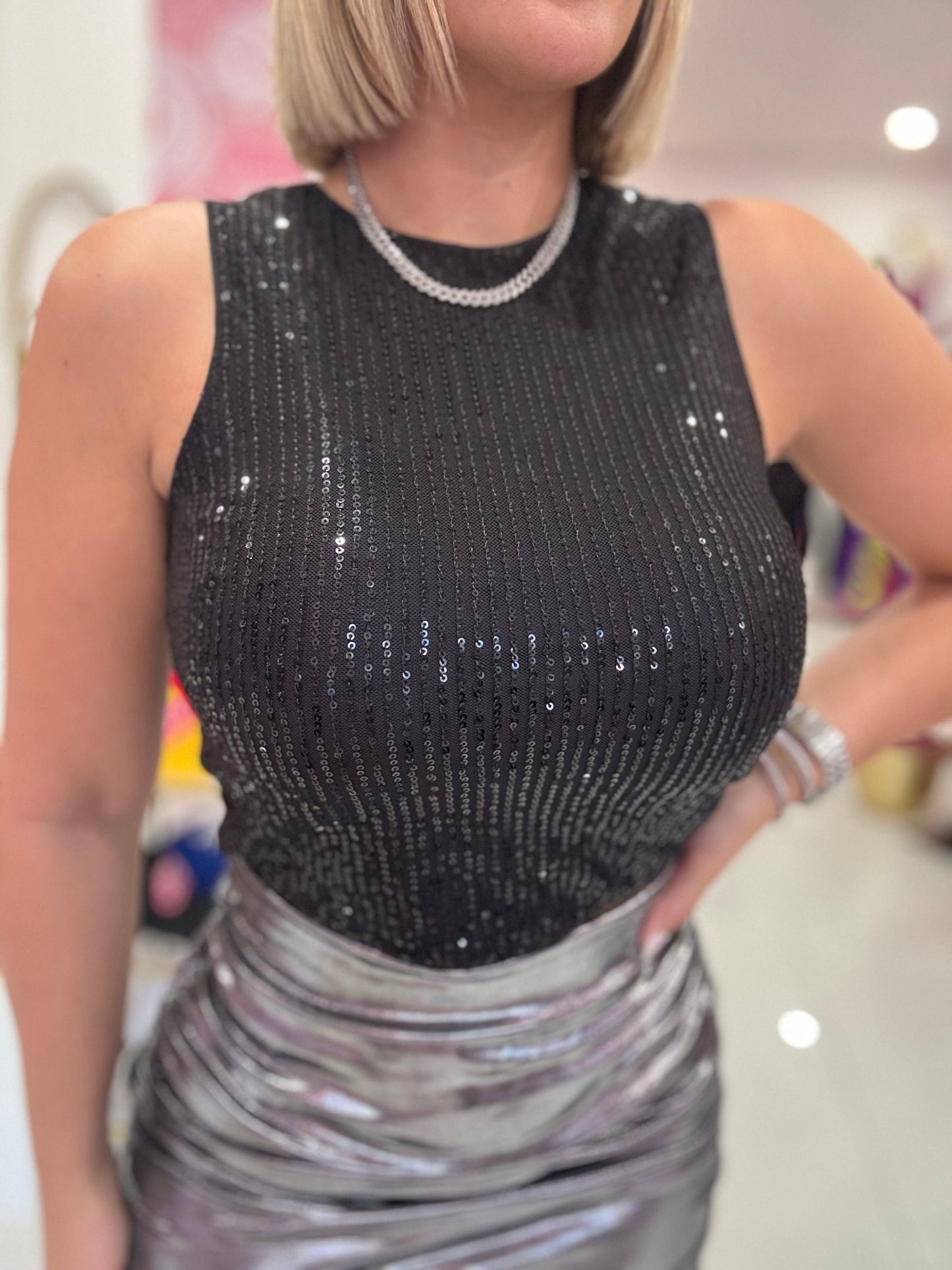 Sequins Top