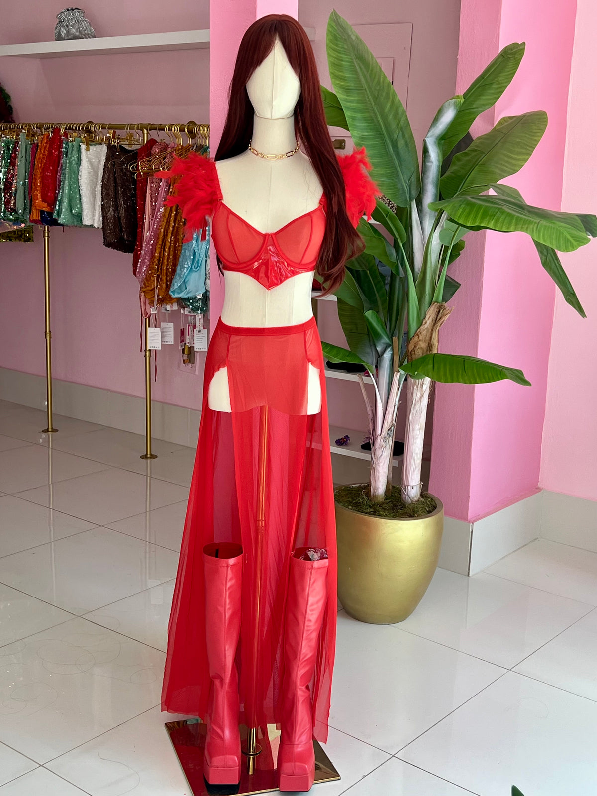 Disfraz Red goddess
