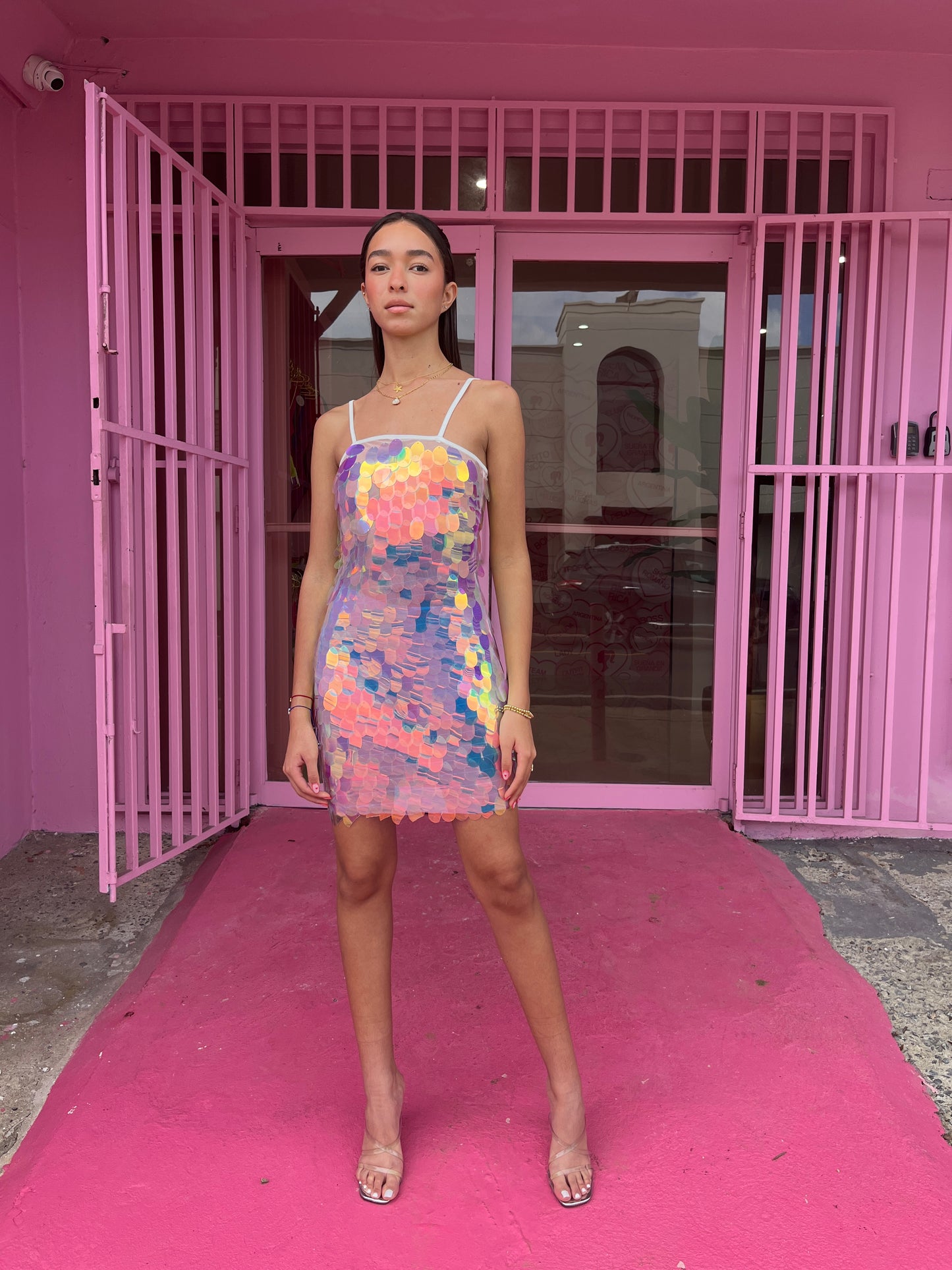 Sirena fiesta Dress (No estira)