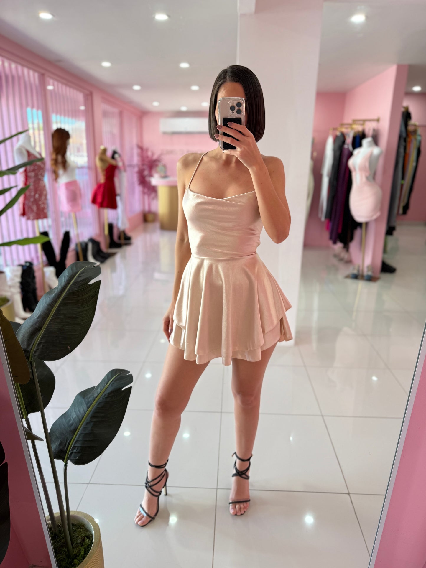 Satin Chic Dress