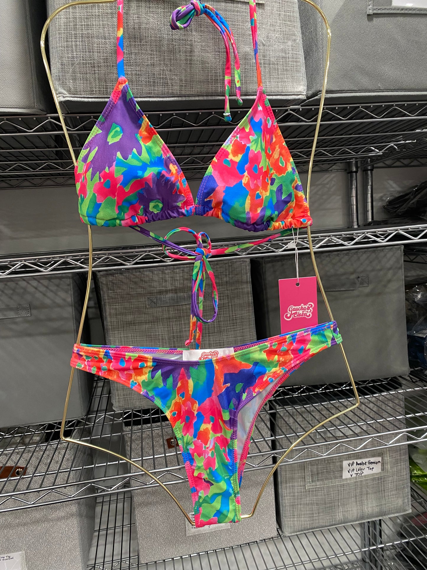 Acuarela Flower Bikini Set
