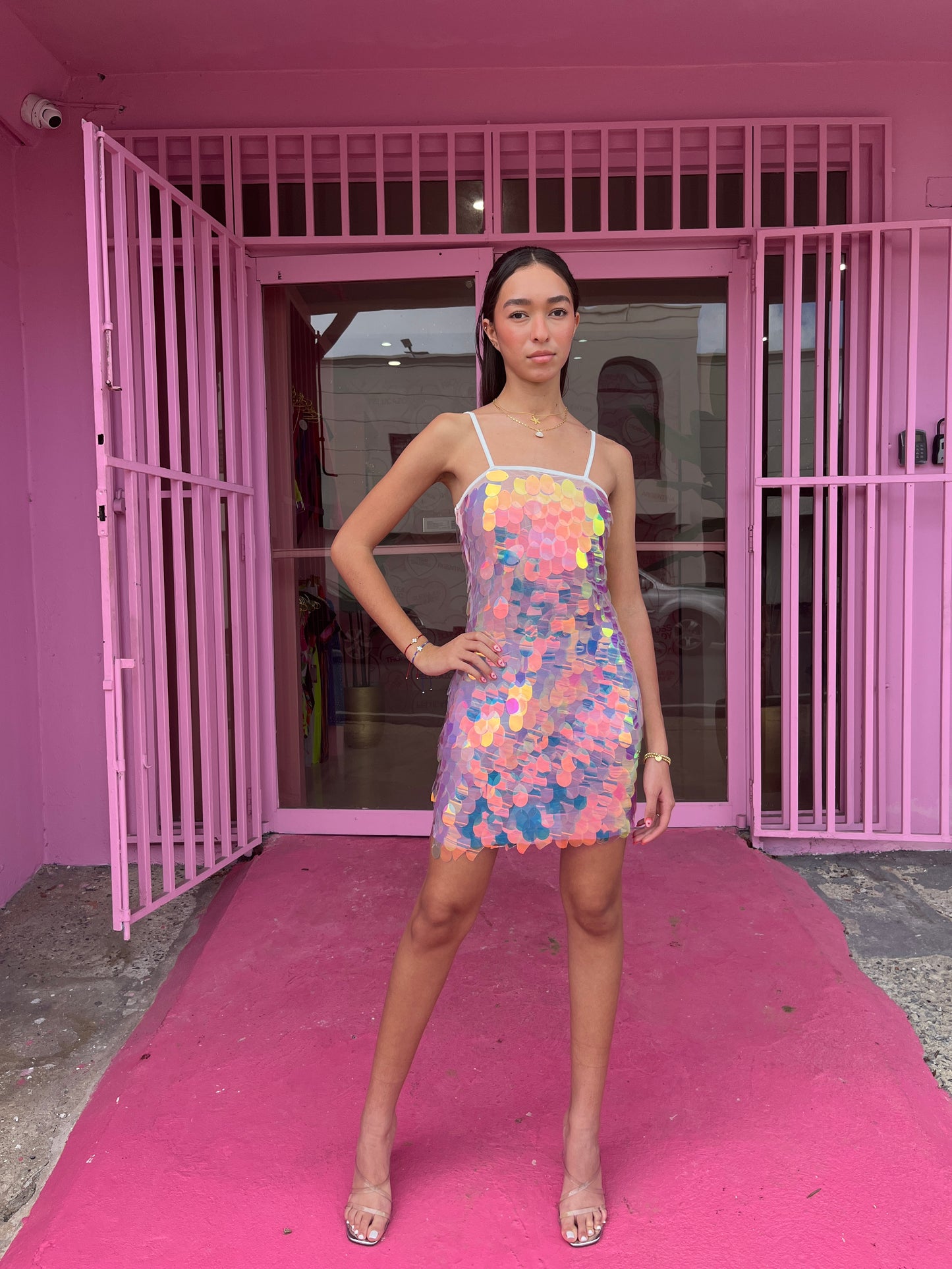 Sirena fiesta Dress (No estira)