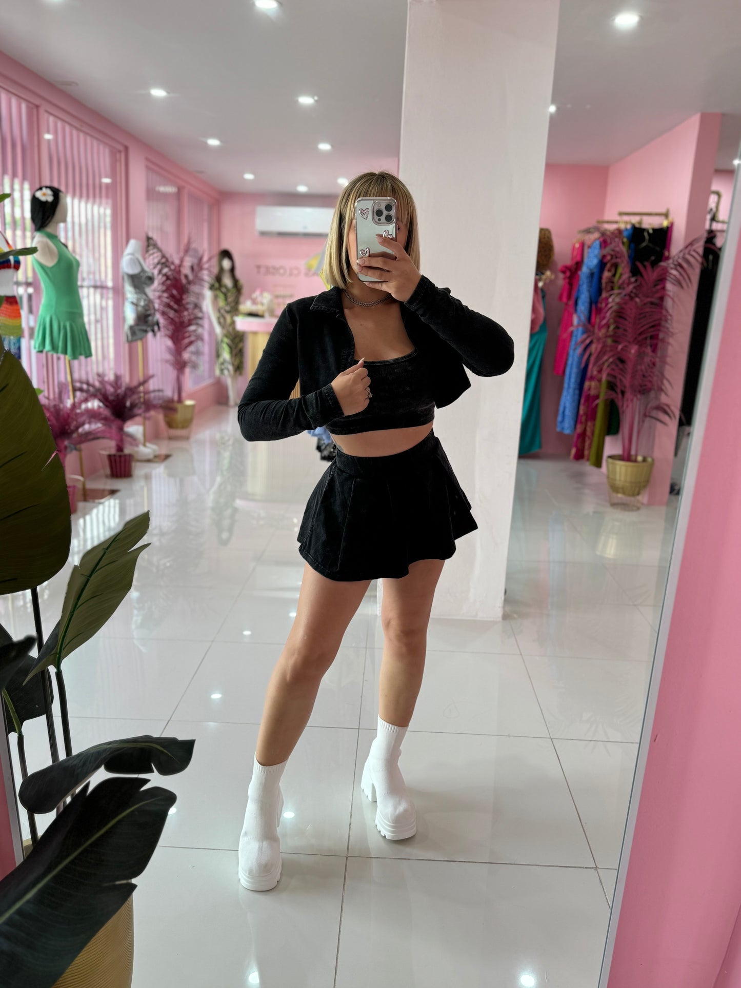 Marmol Skort Jacket Set (3 piezas)